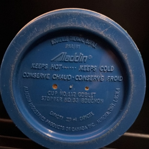 1980 Popeye Aladdin thermos in the color blue - Picture 3 of 3